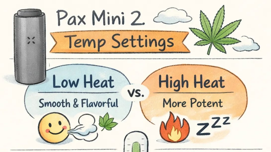 PAX Mini Temperatures Explained