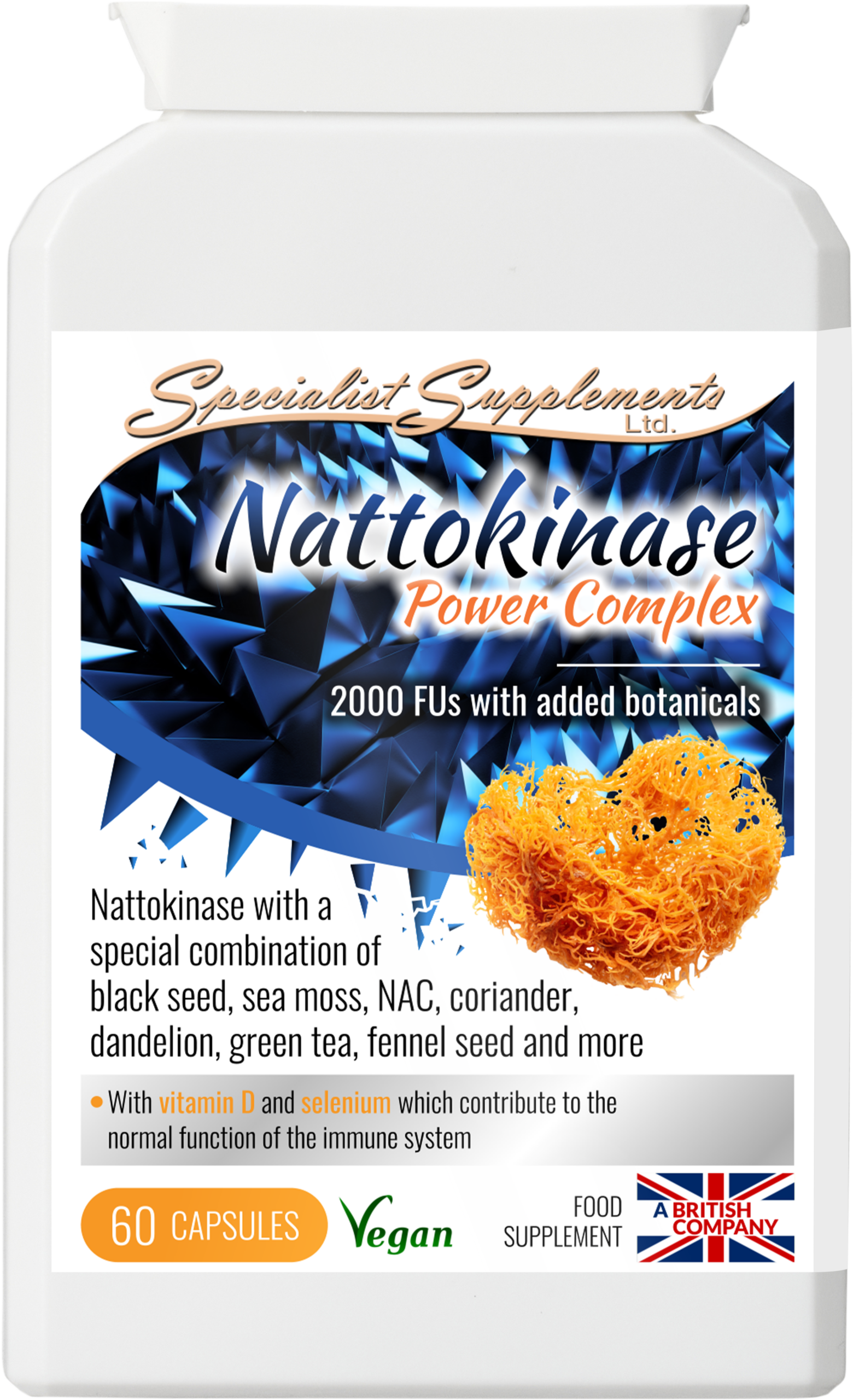 Nattokinase Power Complex Capsules