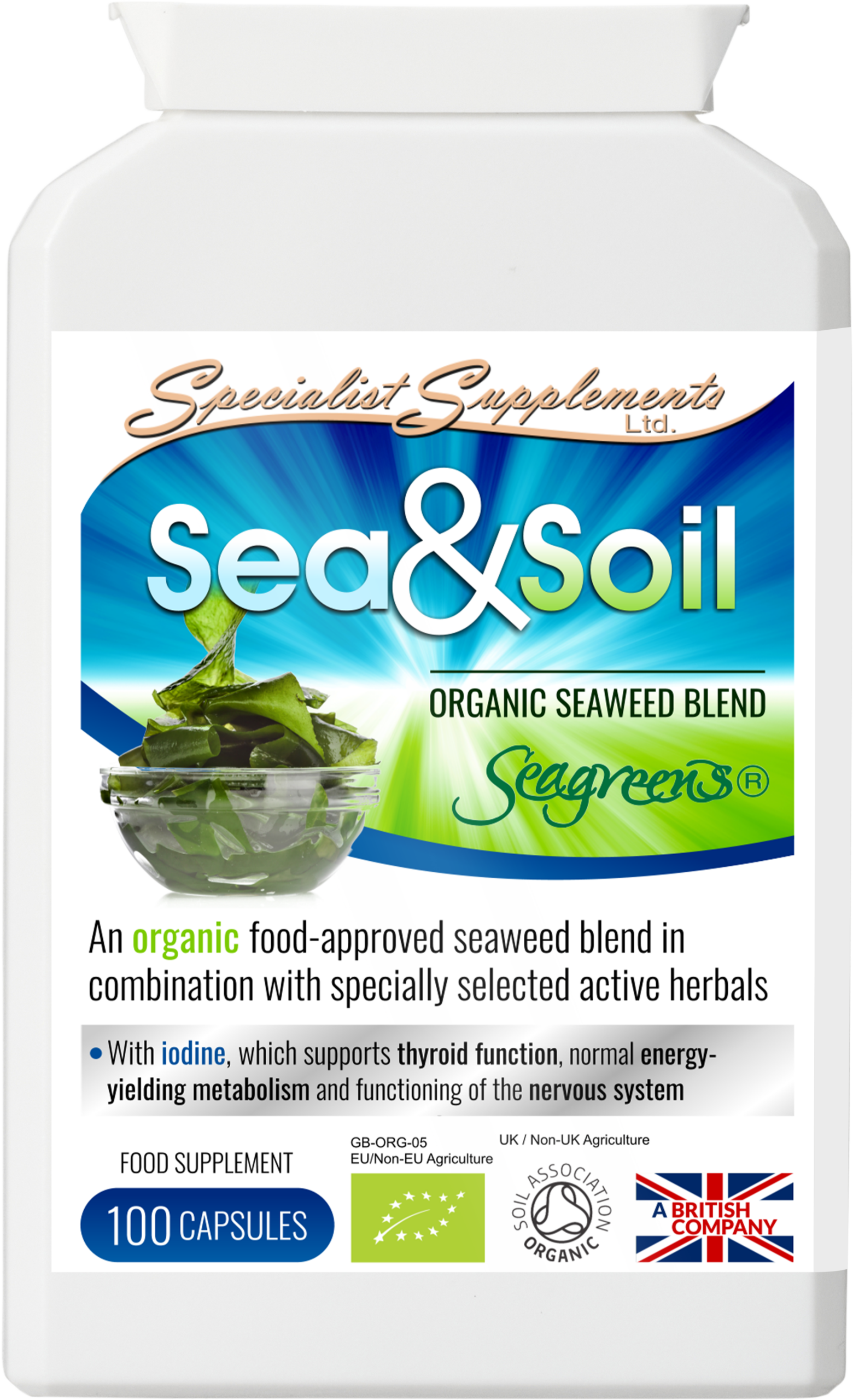 Sea & Soil (ORGANIC) Capsules