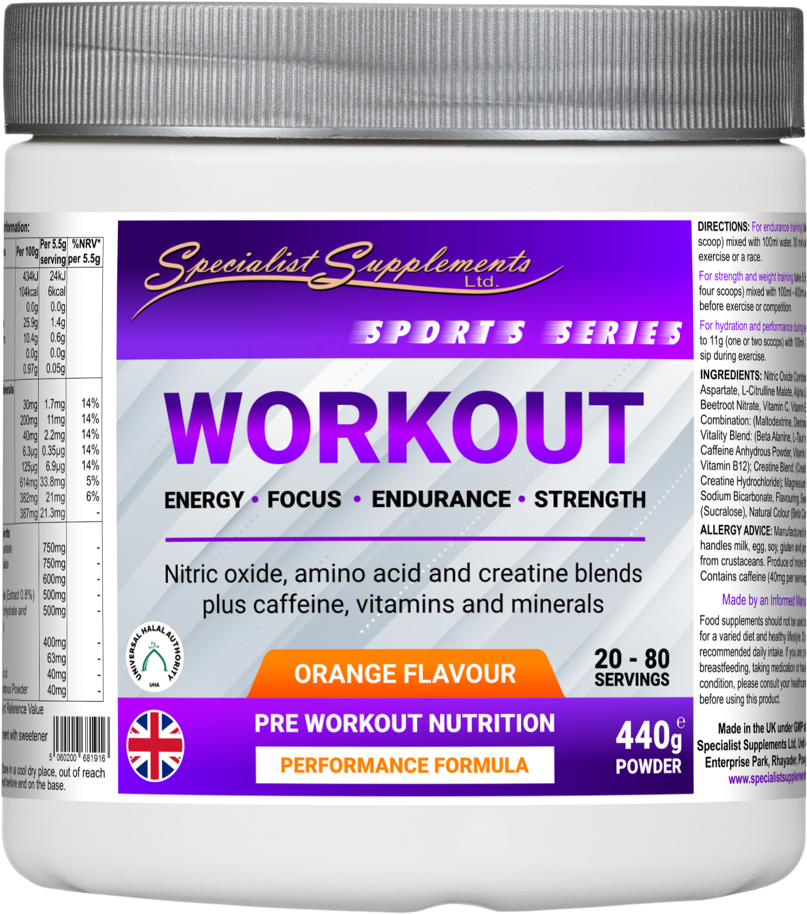 Workout Powder