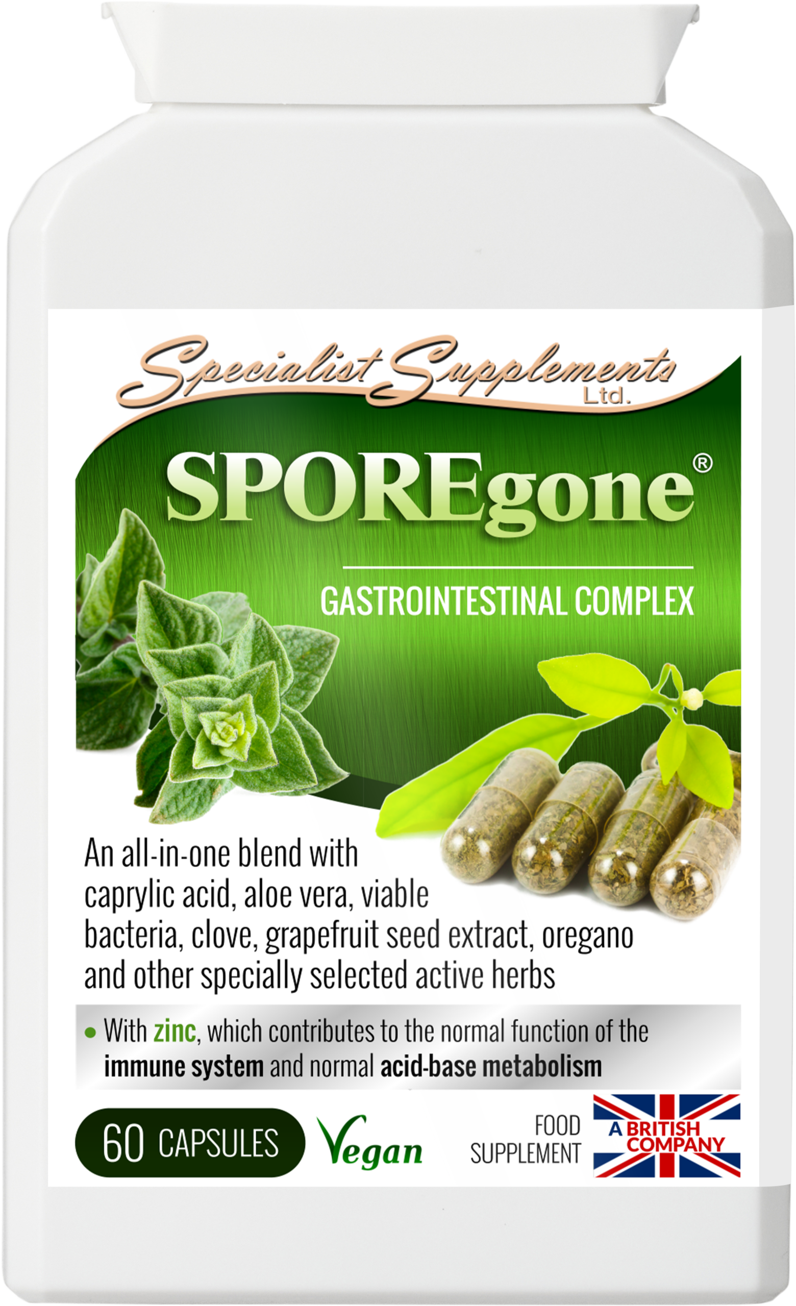 SPOREgone Capsules