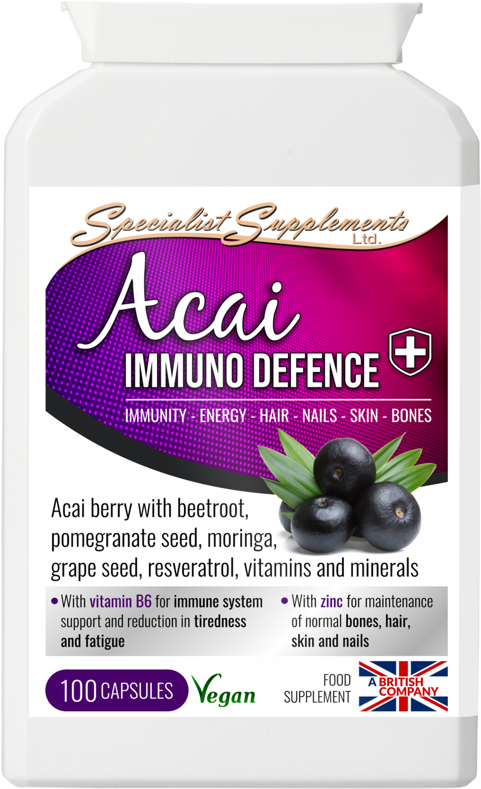 Acai Immuno Defence Capsules